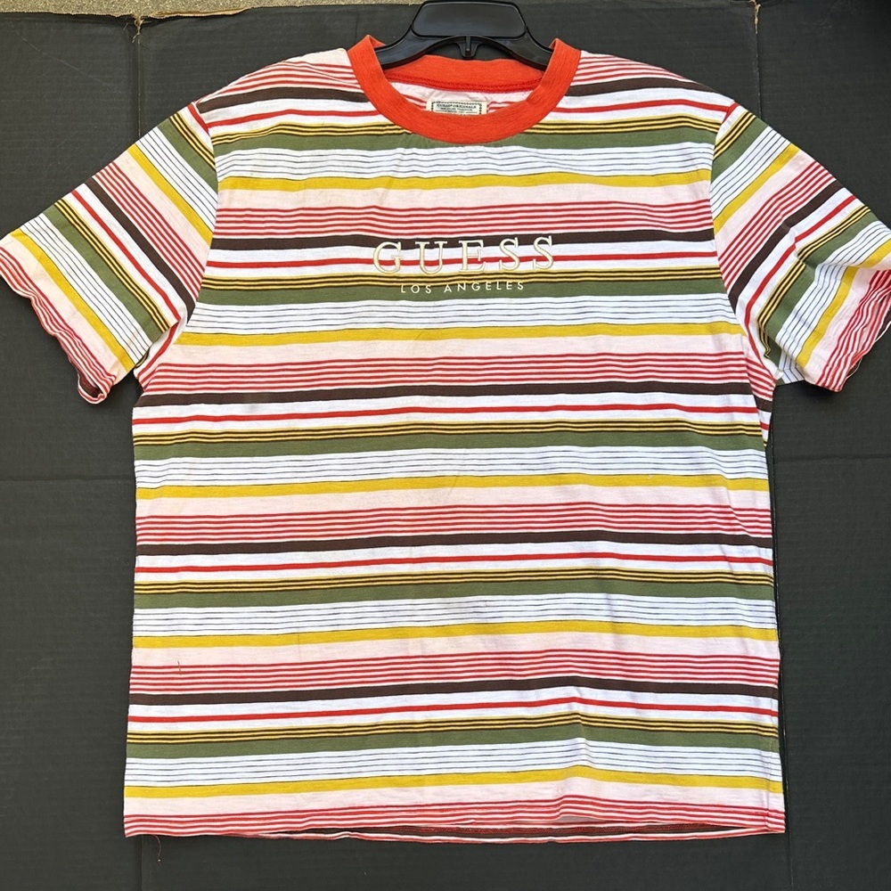 Guess Multicolor Striped Tee XL